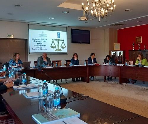 Criminal environmental protection for judges and prosecutors of Bosnia and Herzegovina