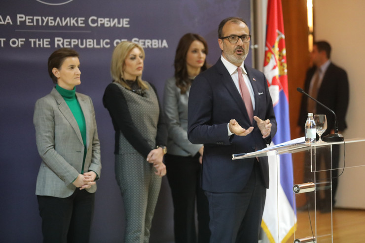Šef Delegacije Evropske unije u Srbiji Sem Fabrici