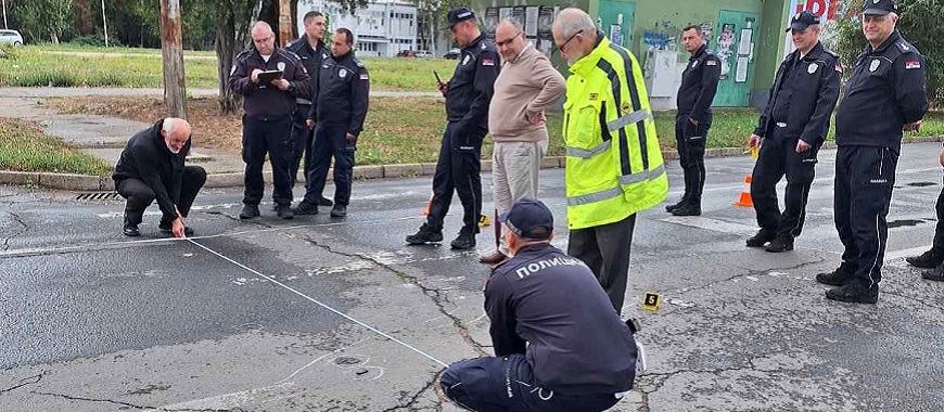 Zrenjanin, "a course of realizing traffic accidents"