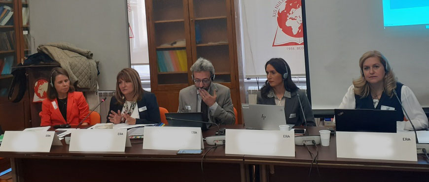 "Protection of personal data in the European Union" organized by the Judicial Academy, the Academy of European Law (ERA) and the Bar Association of Serbia
