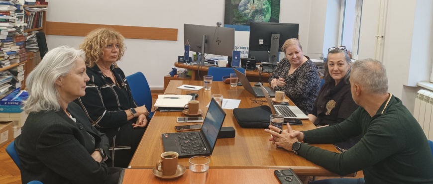 A meeting of representatives of the Council of Europe and the Judicial Academy was held on the occasion of the transfer of HELP online courses to the learning platform of the Judicial Academy