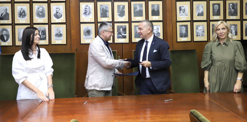 A signed protocol on cooperation between the Faculty of Law of the University of Belgrade and the Judicial Academy, aimed at the professional training and affirmation of young lawyers - Source: Faculty of Law of the University of Belgrade