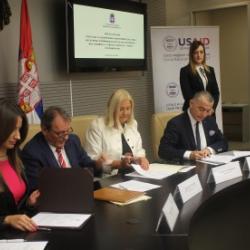Свечана церемонија потписивања и презентацијa Упутства за унапређење и промоцију поступка закључења и извршења вансудског поравнања у поступку заштите права на суђење у разумном року-4