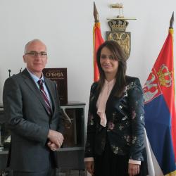 Ministarka Kuburović sa novim ambasadorom Nemačke o Poglavlju 23-1