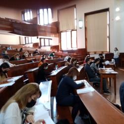 У току је полагање писменог дела пријемног испита XI генерације полазника-5