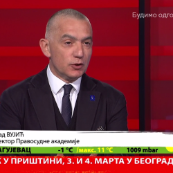 Direktor Pravosudne akademije Nenad Vujić kao gost RTS-a na temu "Izveštavanje o deci"-1