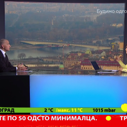 Direktor Pravosudne akademije Nenad Vujić kao gost RTS-a na temu "Izveštavanje o deci"-2
