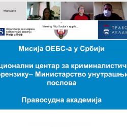 Доказна радња увиђаја и изузимање микротрагова приликом форензичке обраде лица места-9