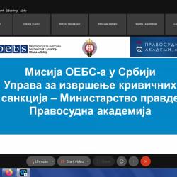 ''25. јун, 2021. – Представљање  Приручника за попуњавање извештаја за условни отпуст – београдска апелација-5
