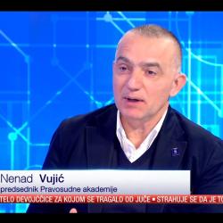 Тaнјуг, гост емисије „Тачно у 15“ директор Ненад Вујић о победи тима Правосудне академије на такмичењу ЕУ тимова у области примене права ЕУ-1