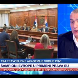 Тaнјуг, гост емисије „Тачно у 15“ директор Ненад Вујић о победи тима Правосудне академије на такмичењу ЕУ тимова у области примене права ЕУ-9