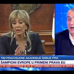 Тaнјуг, гост емисије „Тачно у 15“ директор Ненад Вујић о победи тима Правосудне академије на такмичењу ЕУ тимова у области примене права ЕУ-10
