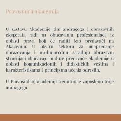 Наставак сарадње Правосудне академије и Филозофског факултета Универзитета у Београду-3