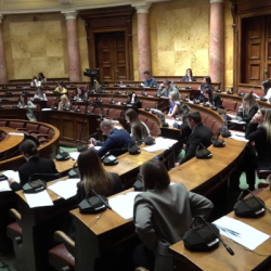 У току је полагање писменог дела пријемног испита XII генерације полазника