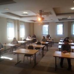 У току је полагање писменог дела пријемног испита XII генерације полазника