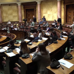 У току је полагање писменог дела пријемног испита XII генерације полазника