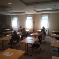 У току је полагање писменог дела пријемног испита XII генерације полазника