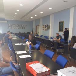 У току је полагање писменог дела пријемног испита XII генерације полазника