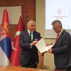 Sporazum o saradnji Pravosudnih akademija Republike Turske i Republike Srbije