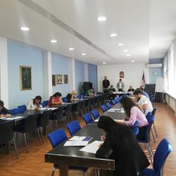 Фотографија са писменог дела пријемног испита у Новом Саду [2]