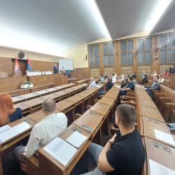 Фотографија са писменог дела пријемног испита у Београду [6]