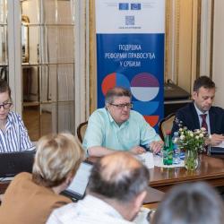 The meeting of the working group for the amendment of the Law on the Judicial Academy was held - picture 3