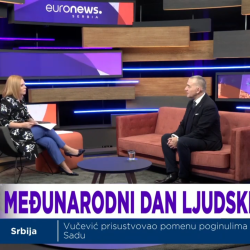 Nenad Vujić, guest of the EuroNews editorial office - contribution on the International Human Rights Day 1