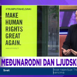 Nenad Vujić, guest of the EuroNews editorial office - report on the International Human Rights Day on the 6th