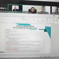 „Улога националног судије у европском правосудном простору; Правосуђе и примена права ЕУ’’ у организацији Правосудне академије Републике Србије и Европског института за јавну управу (ЕИПА) из Луксембурга 8