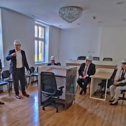 Poseta predstavnika Evropskog parlamenta i delegacije Evropske unije u Srbiji novoj zgradi Pravosudne akademije - slika 16