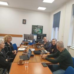 A meeting of representatives of the Council of Europe and the Judicial Academy was held on the occasion of the transfer of HELP online courses to the learning platform of the Judicial Academy 1