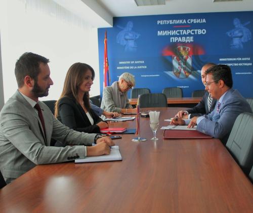 Kuburović sa šefom Misije OEBS-a o procesu izmena Ustava