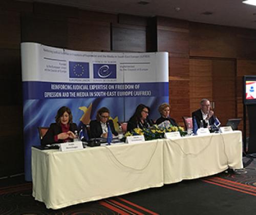 Završna konferencija Programa „Jačanje pravosudne ekspertize o slobodi izražavanja i medija u Jugoistočnoj Evropi“