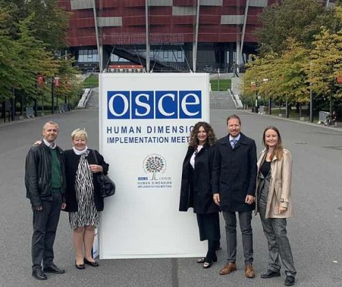 Pravosudna akademija na godišnjoj konferenciji o ljudskim pravima i demokratiji  u organizaciji  OEBS-ove Kancelarije za demokratske institucije i ljudska prava