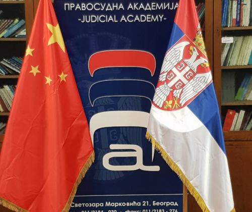 Sudije Vrhovnog narodnog suda Narodne Republike Kine u poseti Pravosudnoj akademiji
