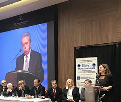 Polaznik IX generacije Pravosudne akademije, Kristina Balnožan, dobitnik prve nagrade „Slobodan Perović“