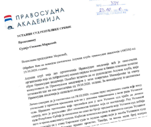 Reagovanje direktora Pravosudne akademije povodom saopštenja AKPA