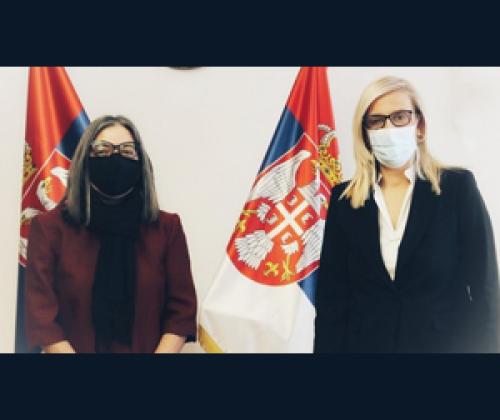 Pravosudna akademija – ulaznica u sudstvo: Sastanak ambasadorke Portugala i ministarke Maje Popović