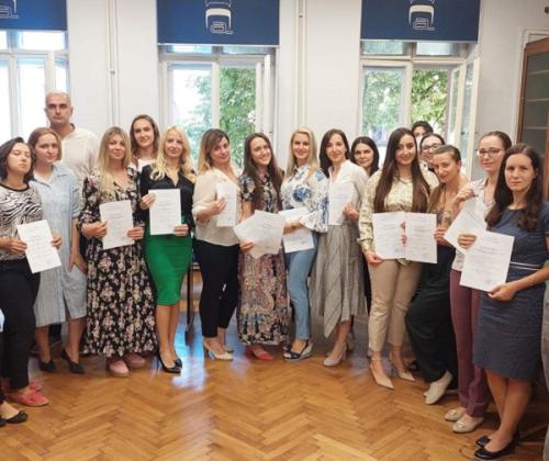 Свечана додела уверења о положеном завршном испиту девете генерације корисника почетне обуке