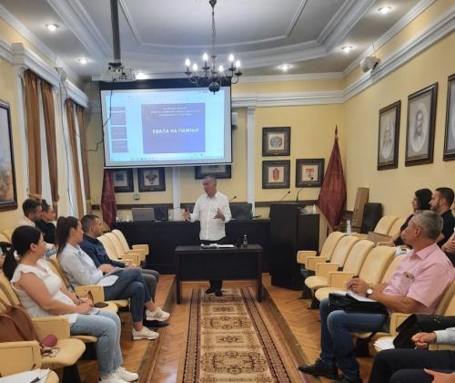 Novi Sad, training on "Minors as perpetrators of criminal acts and minors injured by a criminal act"